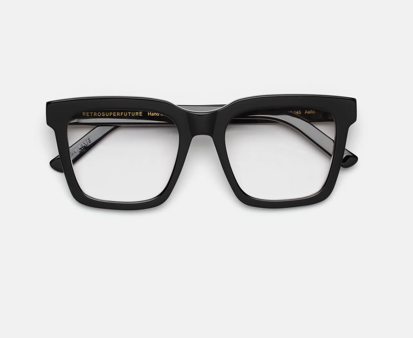RETROSUPERFUTURE AALTO OPTICAL BLACK QBK