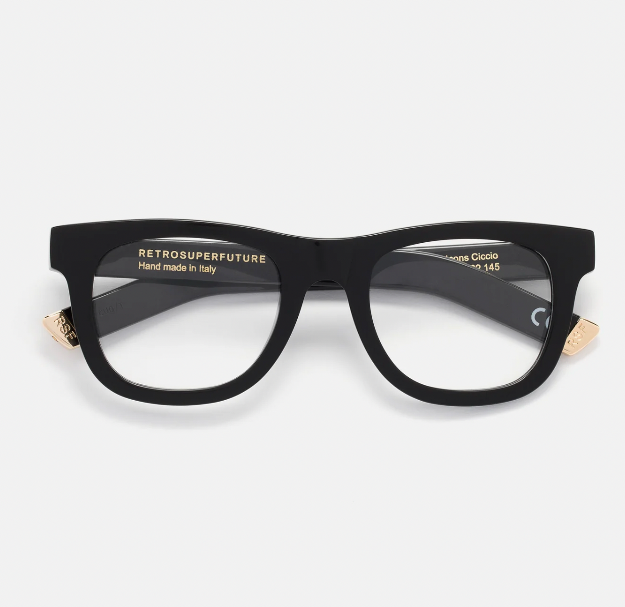 RETROSUPERFUTURE CICCIO OPTICAL BLACK SI8